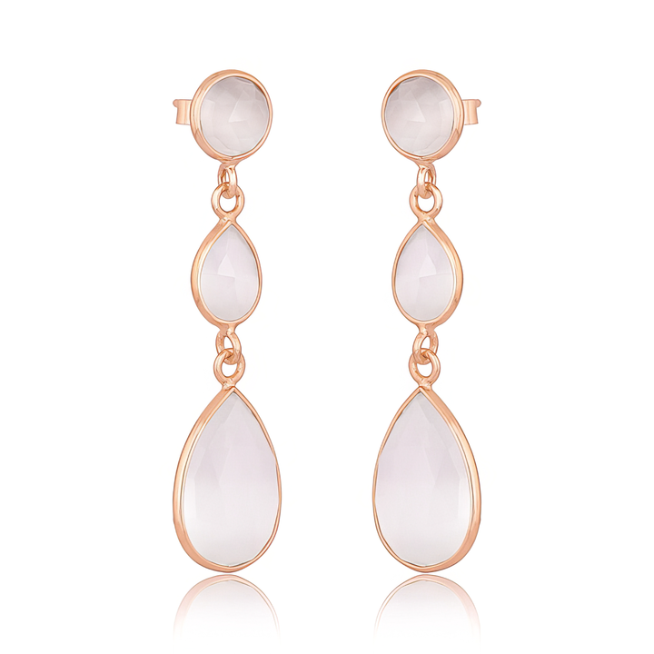Maya Earrings Moonstones