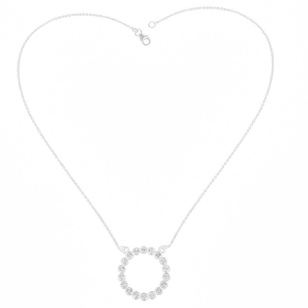 White Topaz Life Necklace