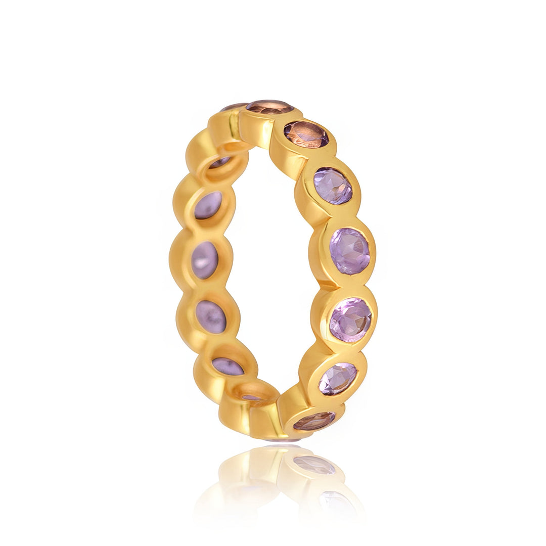 Amethyst Aria Ring