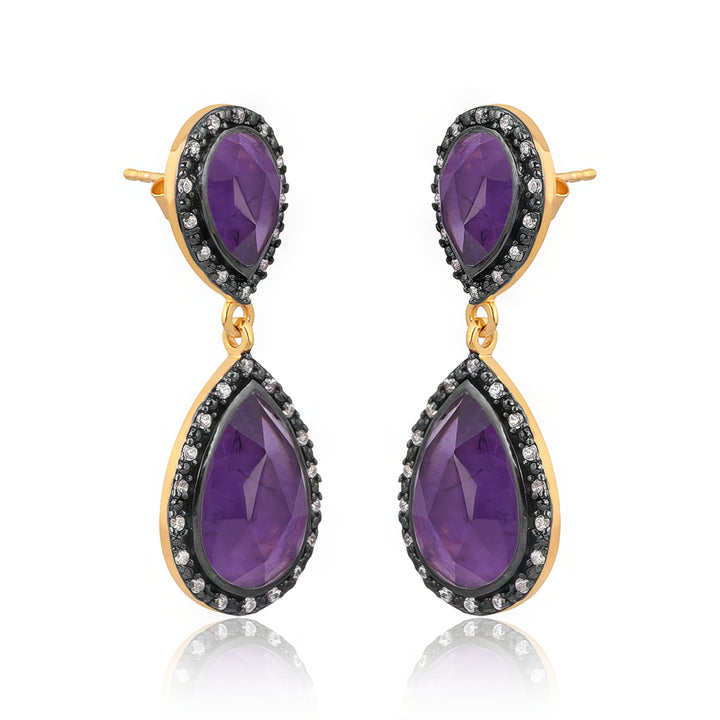 Amethyst Krika Earrings