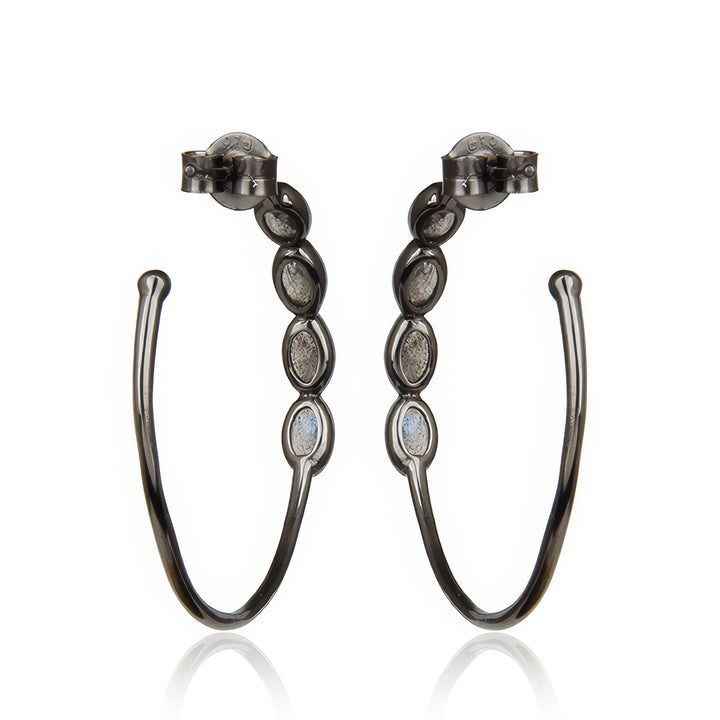 Labradorite Moonlight Earrings