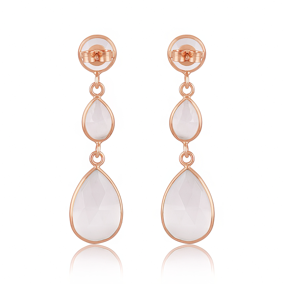 Maya Earrings Moonstones