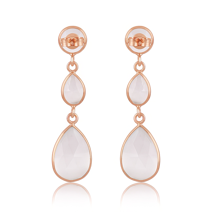 Maya Earrings Moonstones