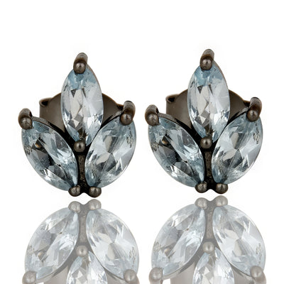 Blue topaz Breeze Earrings