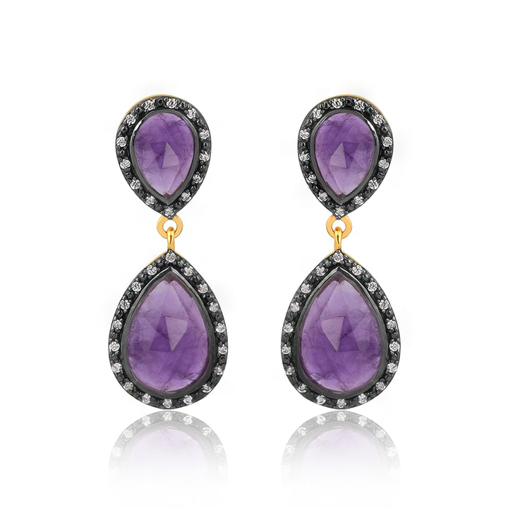 Amethyst Krika Earrings