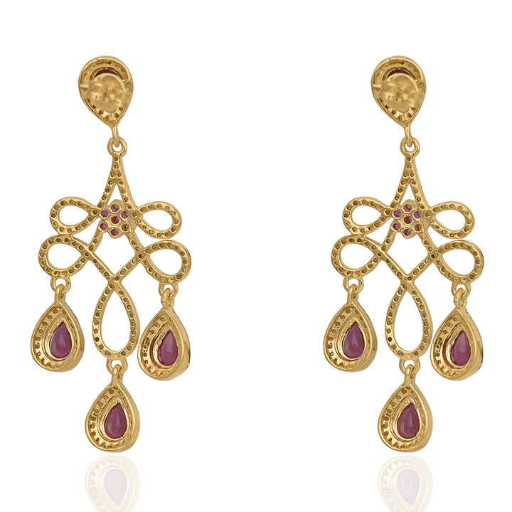 Ruby Charlotte Earrings