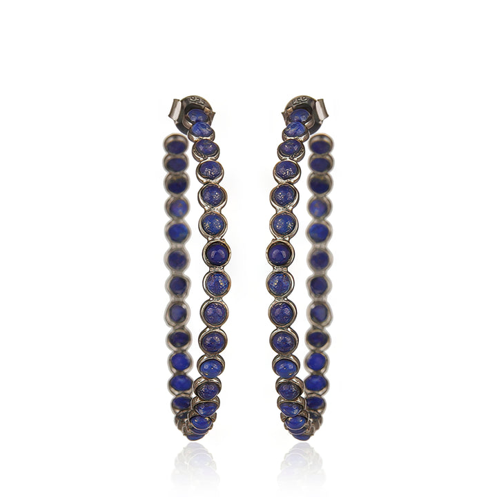Lapis Chrysta Earrings M-Black