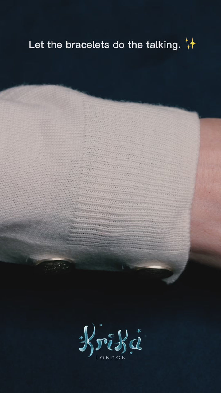 Natural Emerald Krika Bracelet