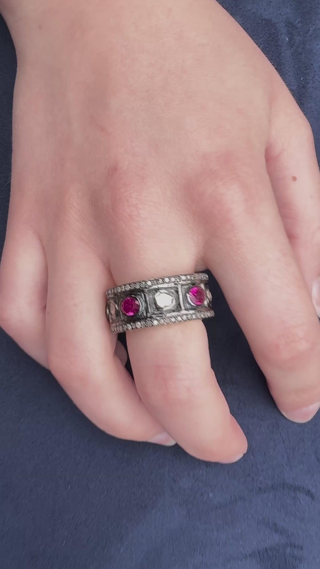 Ruby & Diamond Edition Chrysler Ring